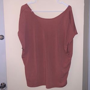 V-Back Batwing Short Sleeve